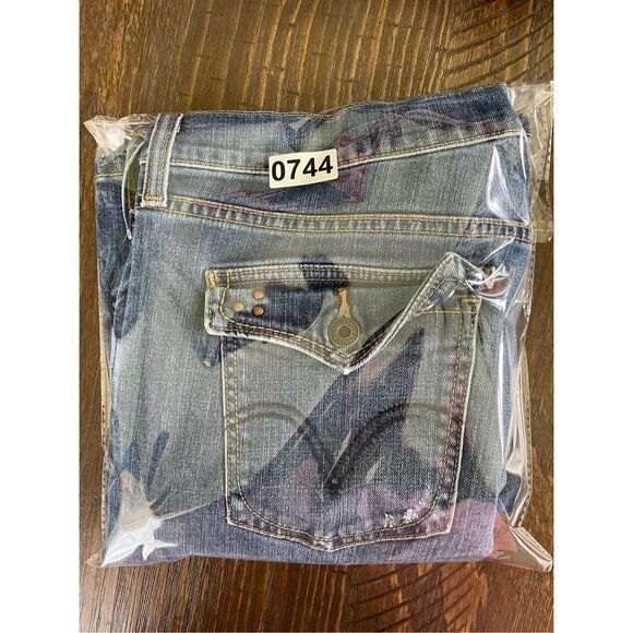 Levis 515 Jeans Women 14 Blue Bootcut Medium Wash Stretch Denim Classic Everyday - Picture 11 of 11